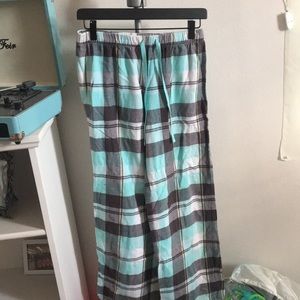 plaid pajama pants